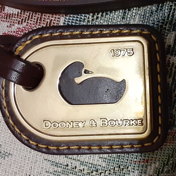 Dooney & Bourke Canvas & Leather Shoulder Bag - Picture 2 of 15